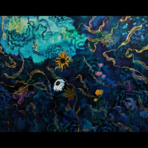 Galaxy of flowers
