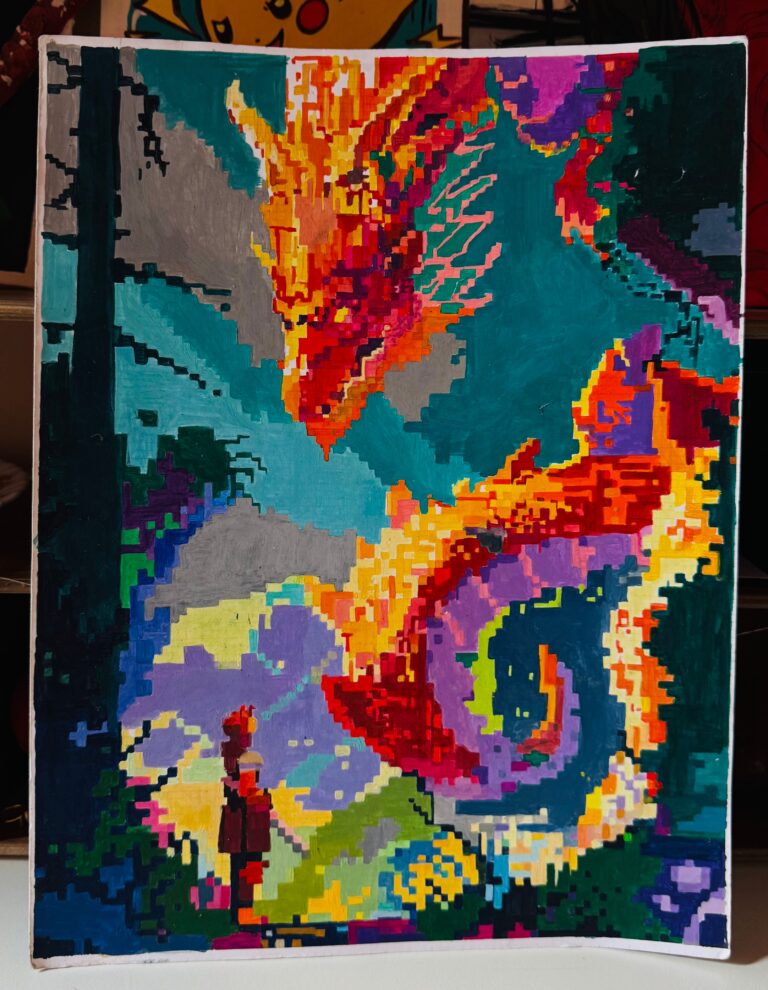 Pixel Maze by Komal Singh