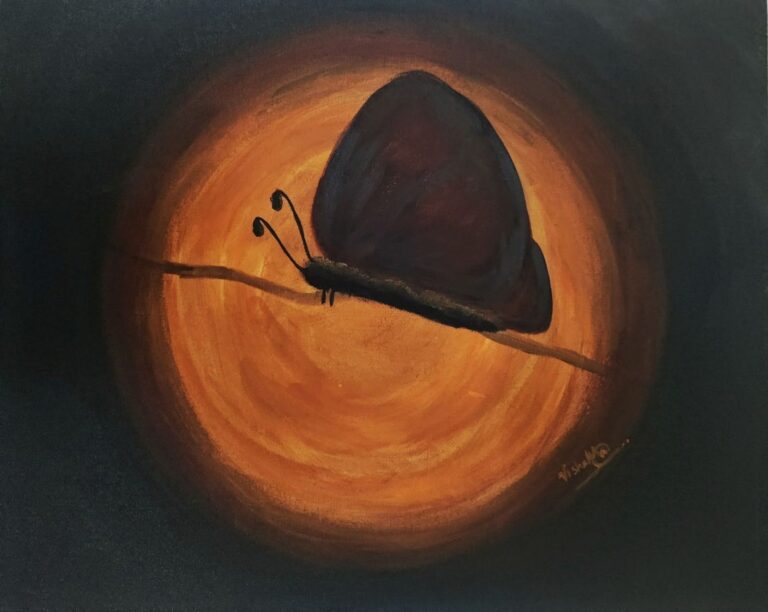 It takes a great change to find your wings by Vishakha Gautam
