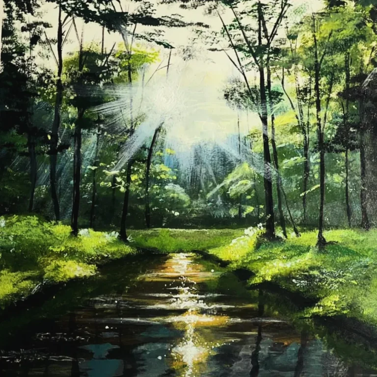 Breath of the forest by Manisha
