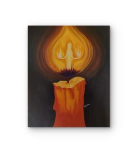 I lit up the highest when I was burned