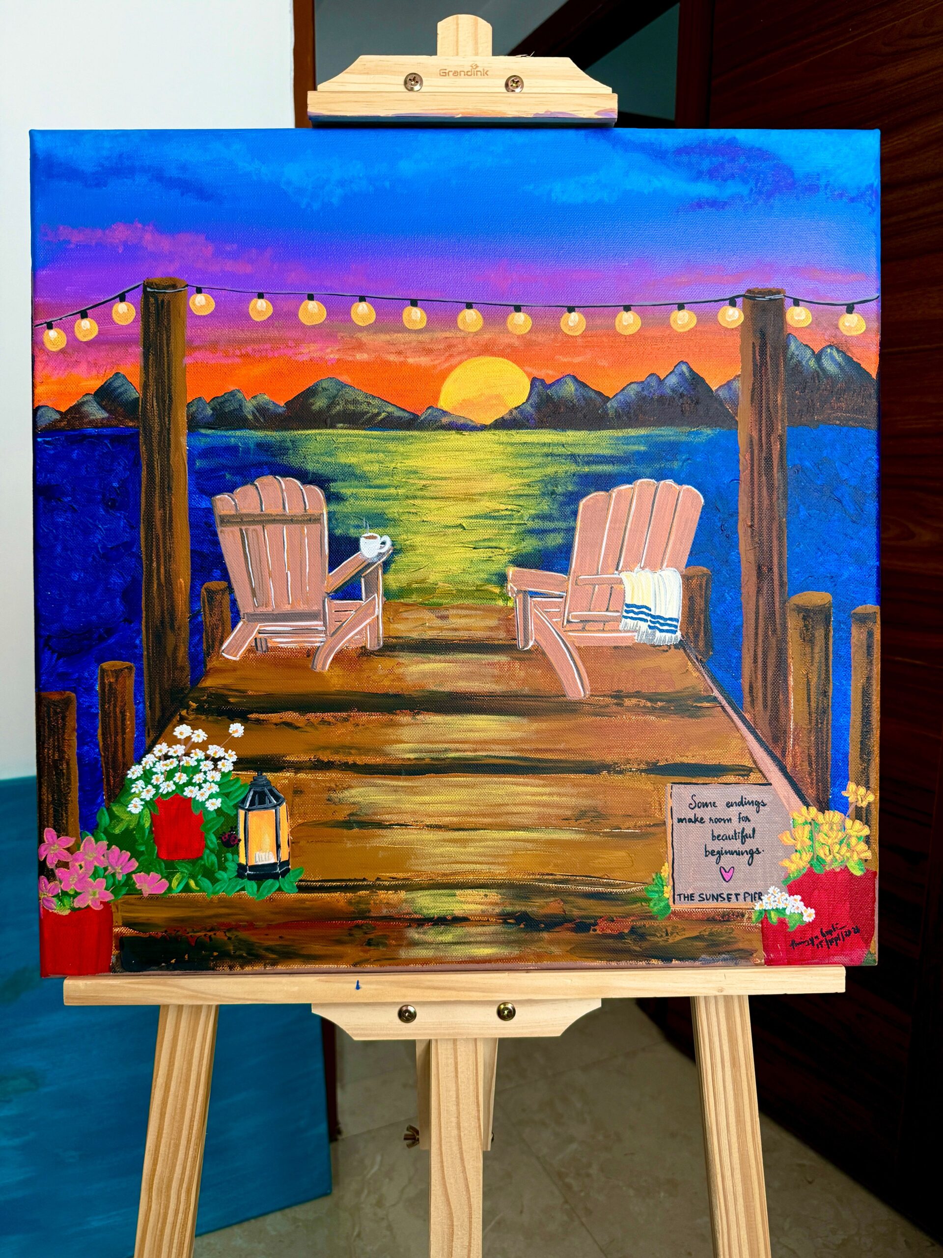The sunset pier