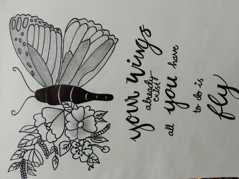Your wings already exist all you have to do is fly by Riya