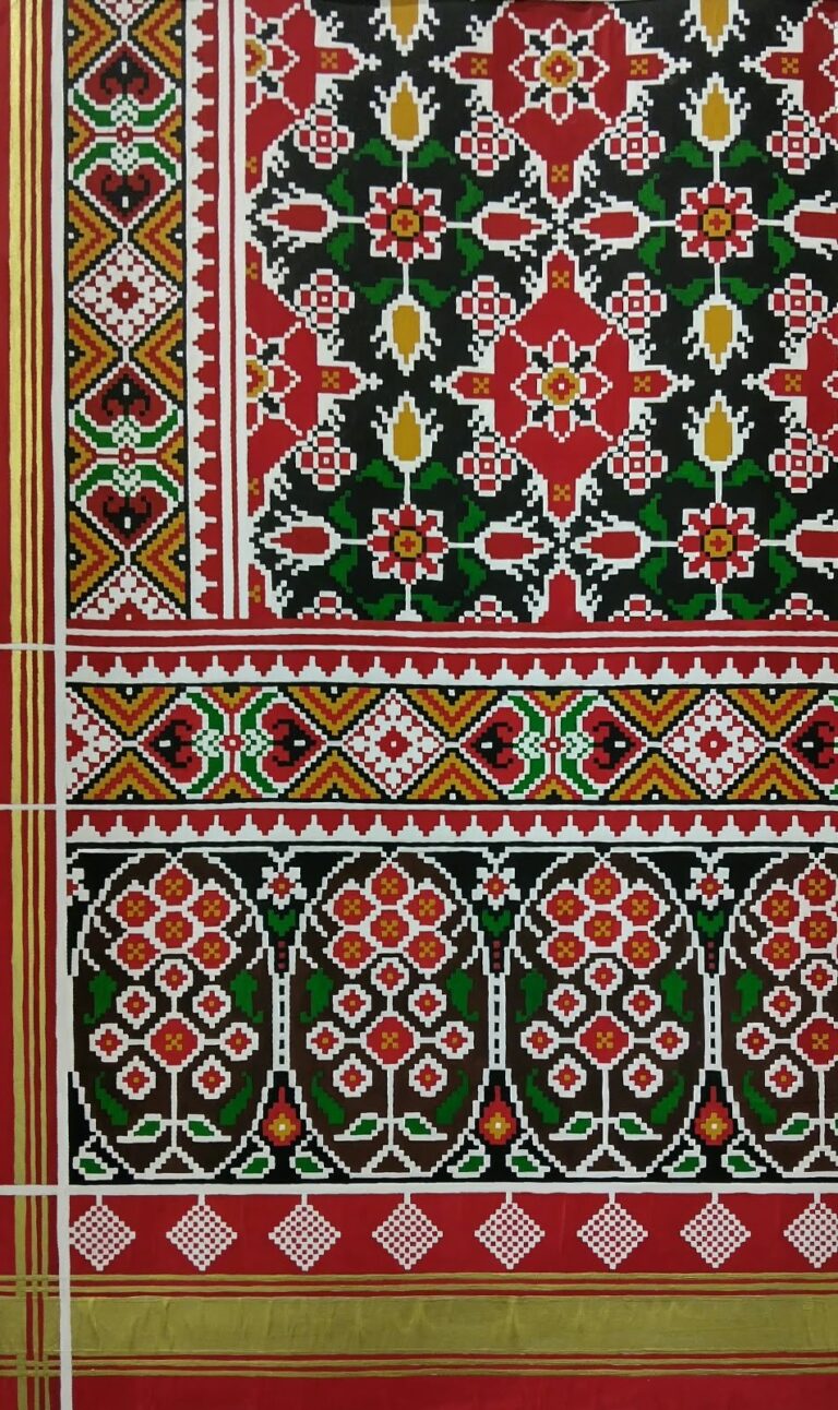 Traditional patola by Ayushi Singh