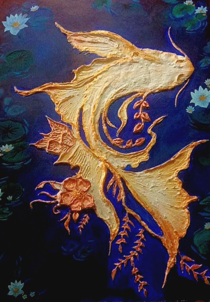 Whispers of the pond by Vidushi Singh