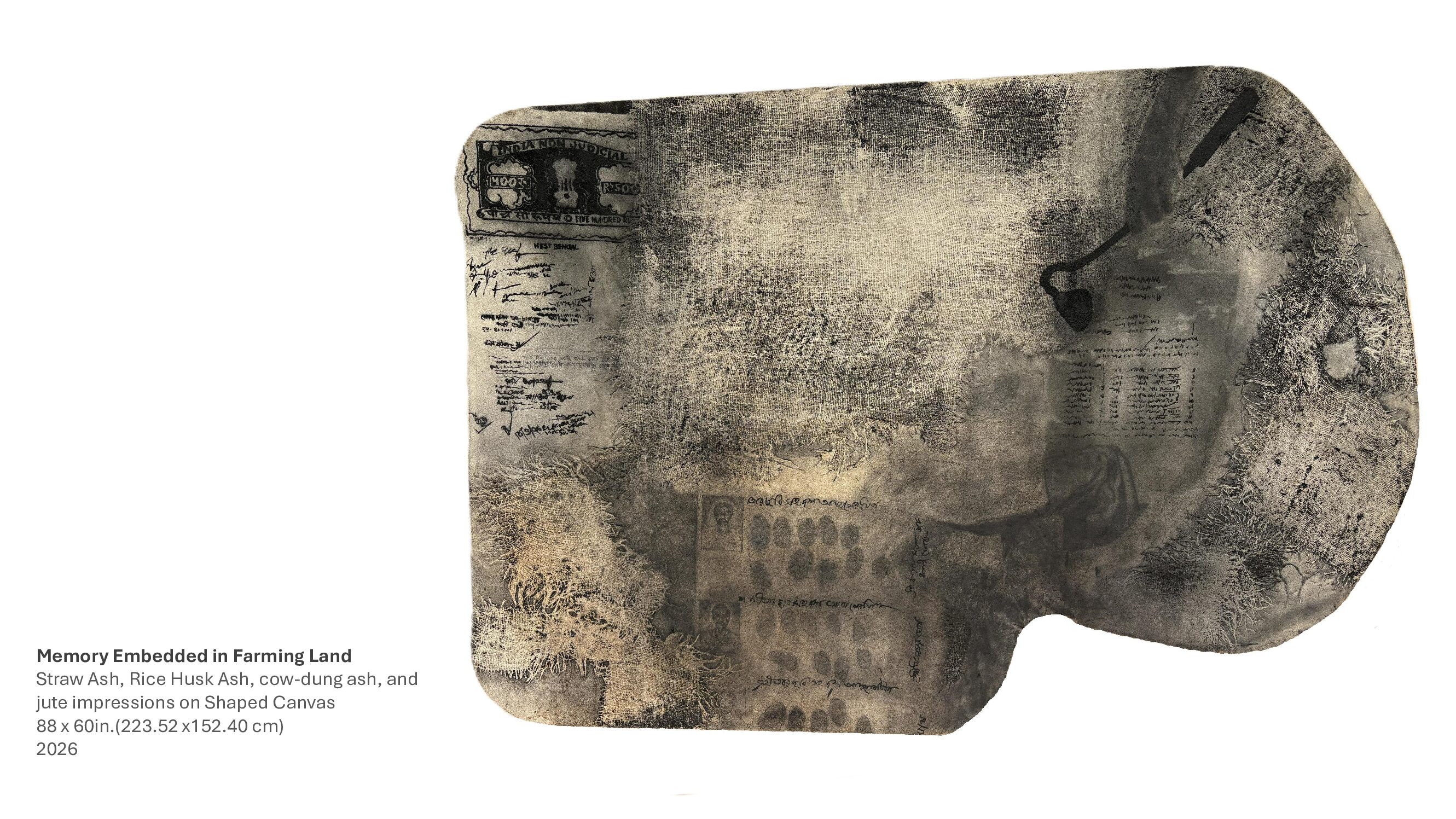 Memory Embedded in Farming Land by Priyotosh Ghosh