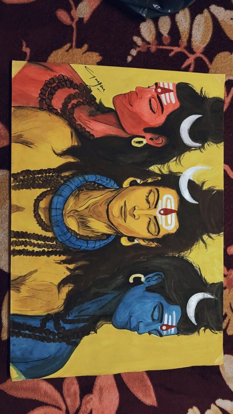 Shiv panting by Gungun