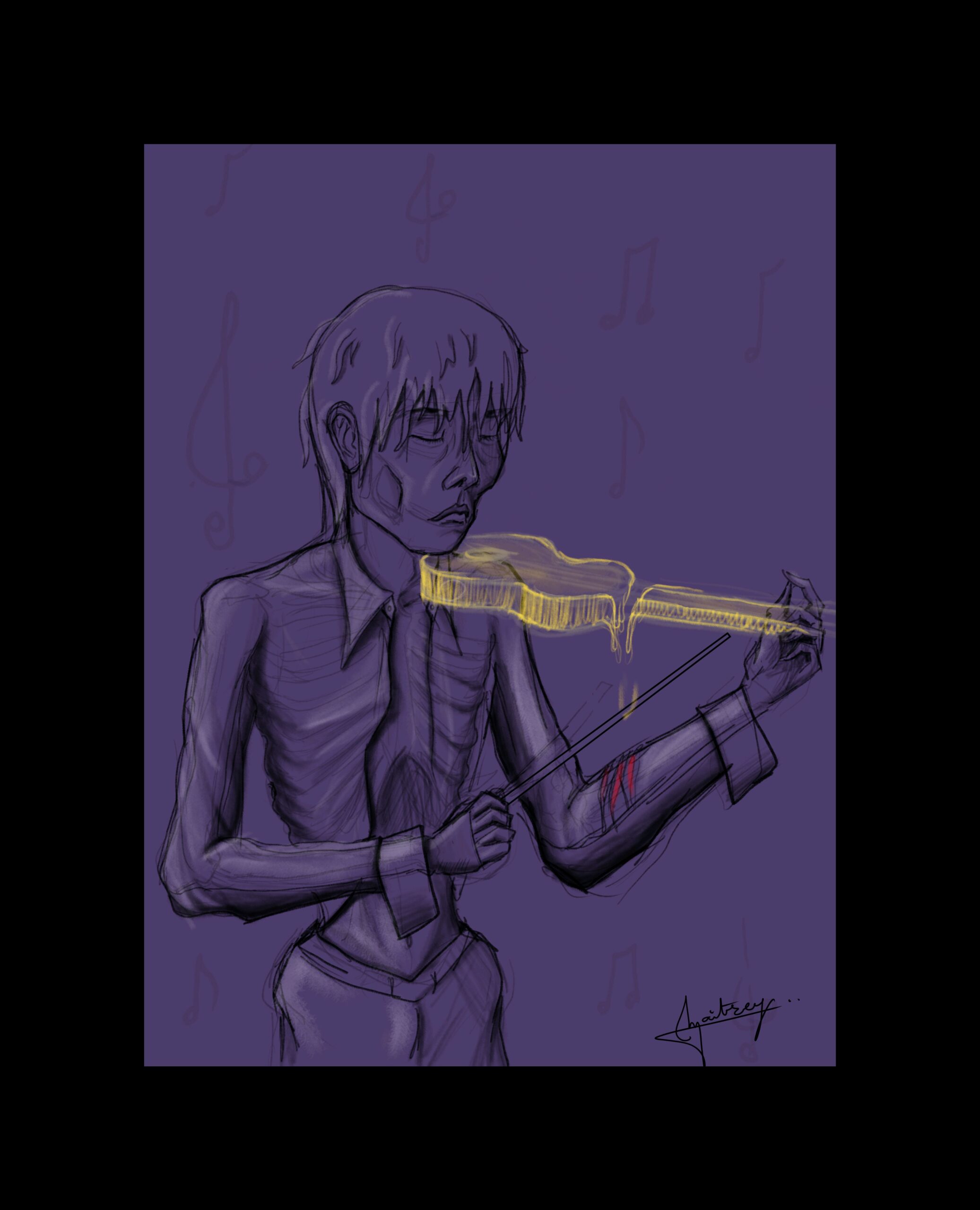 The violinist