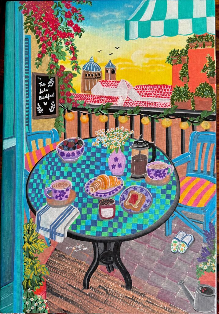 The late breakfast by Parigya Gupta (Little Creative Bug)