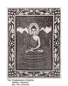 “Enlightenment of Buddha”