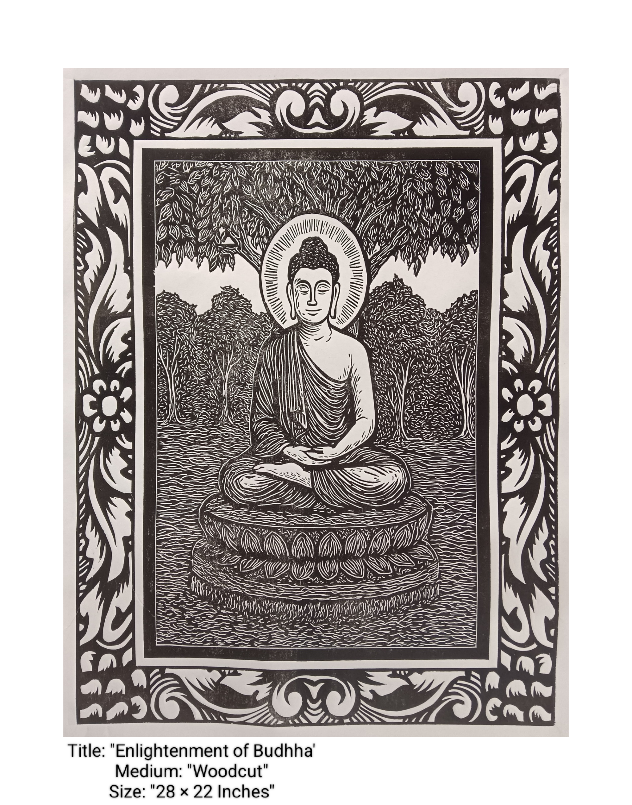 “Enlightenment of Buddha”