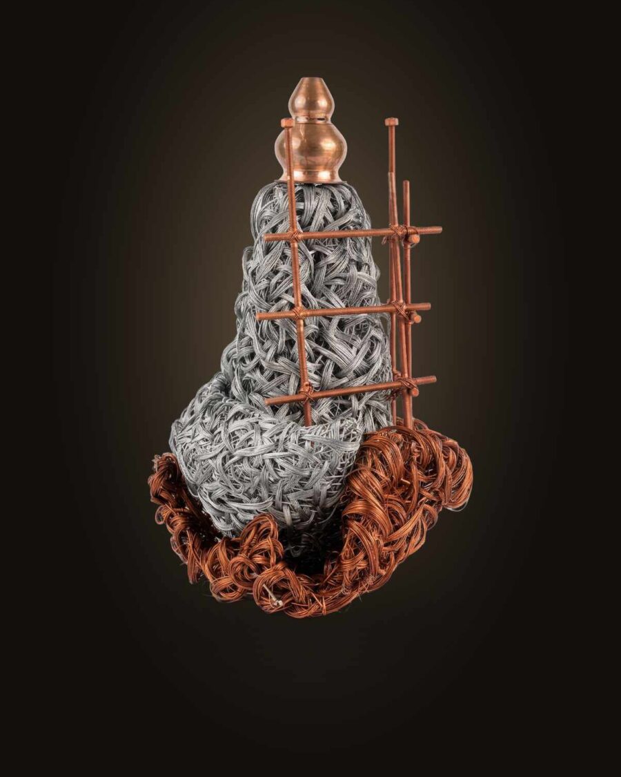 A temple on a boat