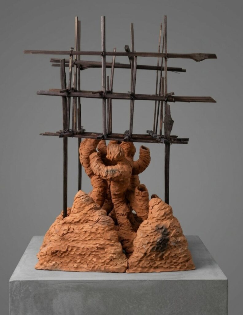 Roots, Memories, Ruins, Reconstruction by Sushil Yadav