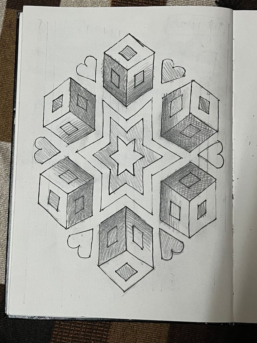 Kolam studies — Janani